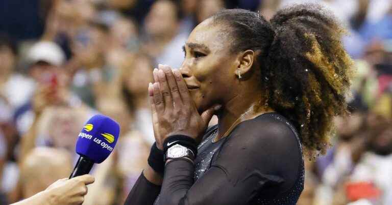 Serena Williams bows out: the champion’s tears for her last match… or not!