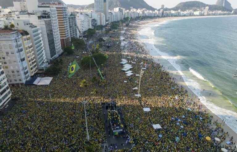 “Show of force” for Jair Bolsonaro before the election in Brazil