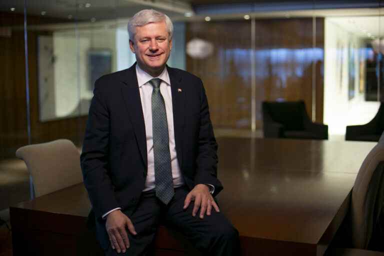 Stephen Harper invested in the Order of Canada in London