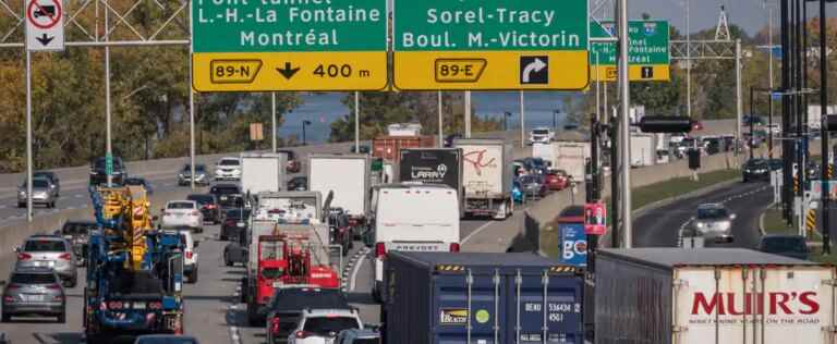 The La Fontaine tunnel closed towards Montreal during the weekend