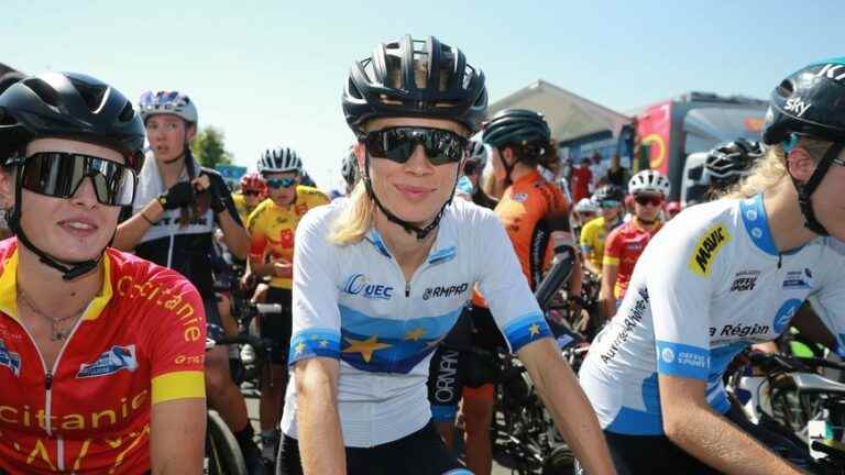 The Ornaise cyclist Églantine Rayer selected for the world championships