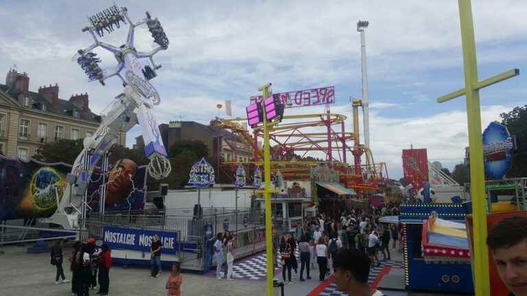 The fairground stallholders of the Nantes funfair adapt to the rise in energy prices