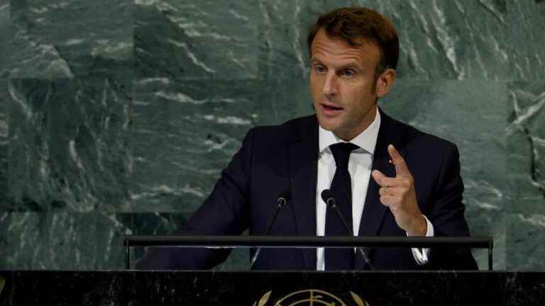 The invasion of Ukraine is a “return to the age of imperialism”, accuses Emmanuel Macron before the UN