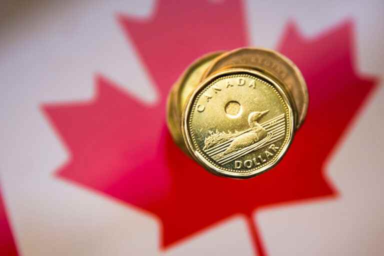 The loonie slides as investors take refuge in the US dollar