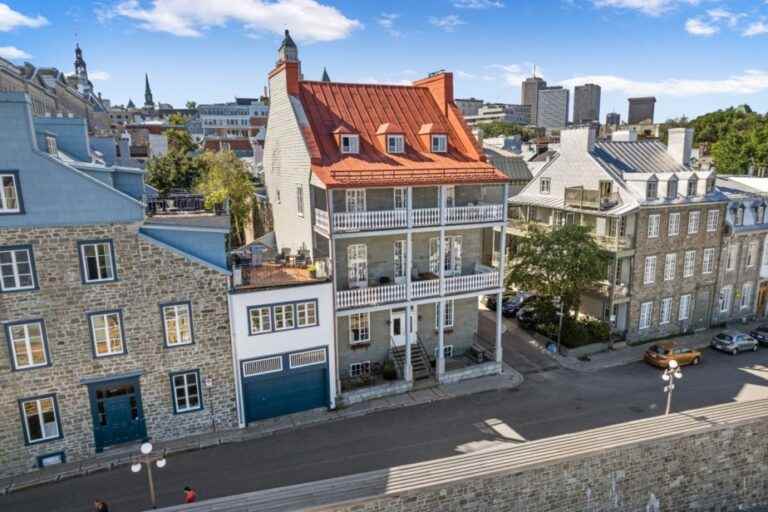 The neighborhood flirt |  Old Quebec, with views