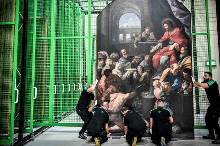 The restoration of the paintings of Notre-Dame, the other site of the cathedral