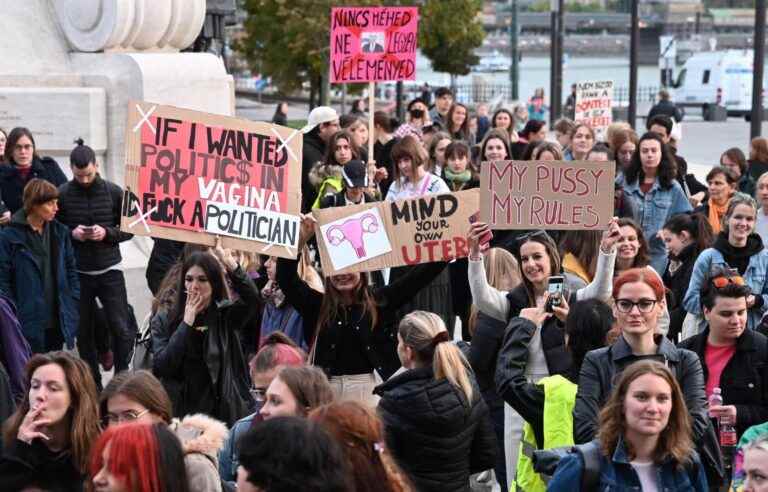 Thousands of Hungarians take to the streets for free access to abortion