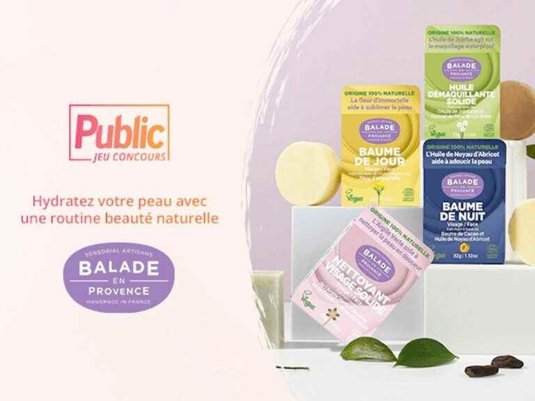 Try to win a complete beauty routine signed Balade en Provence!