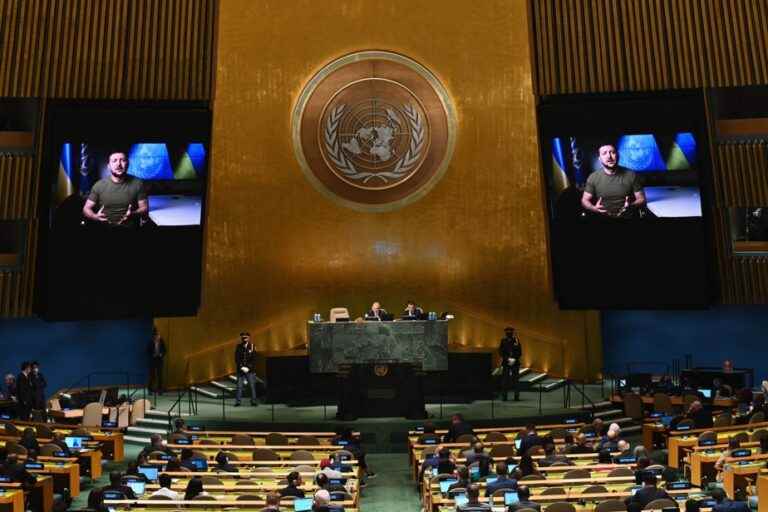 UN General Assembly |  Zelensky calls for the establishment of a special tribunal for Russia