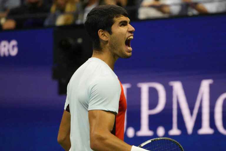 United States Open |  Carlos Alcaraz wins the tournament and reaches the world number one