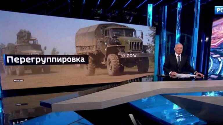 War in Ukraine: the surprising change in tone of the Russian media