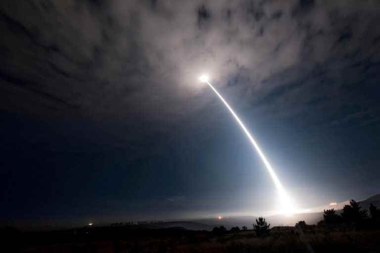 Washington announces the test of an intercontinental ballistic missile