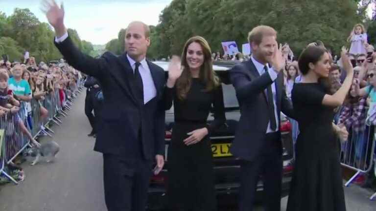 William and Harry reunited in Windsor with their wives