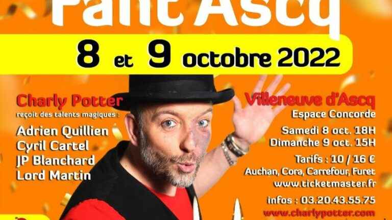 Win your VIP day with the cream of magicians at the Fant’Ascq festival