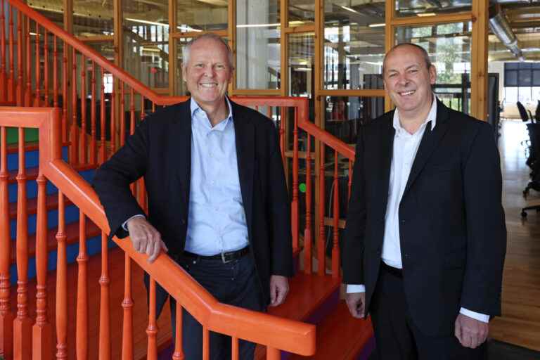 Yves Guillemot and Christophe Derennes, from Ubisoft |  “To create, you need a little friction”