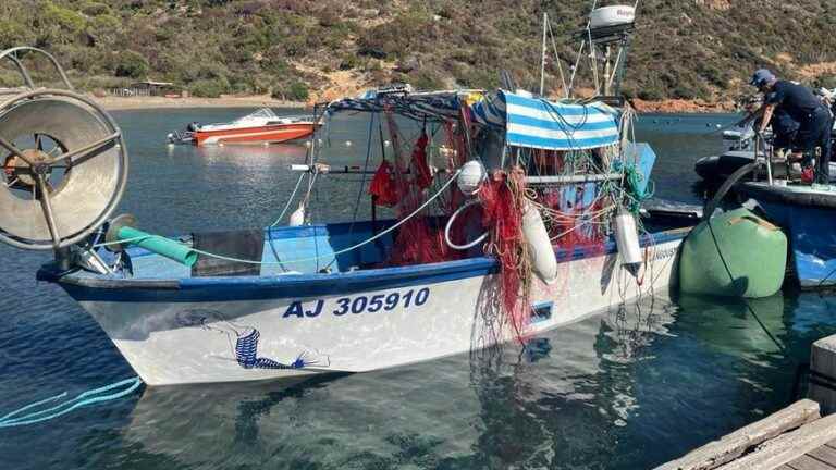 a solidarity operation to recover the Girolata fisherman’s boat