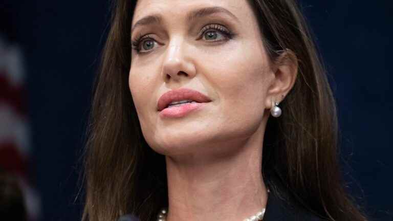 actress Angelina Jolie calls for more international aid for flood victims in Pakistan