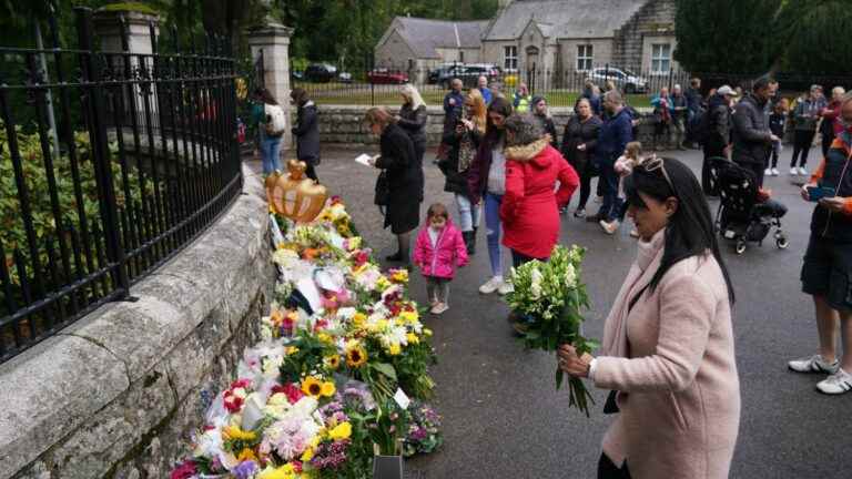 at Balmoral, the homage of the Scots to their queen and neighbor