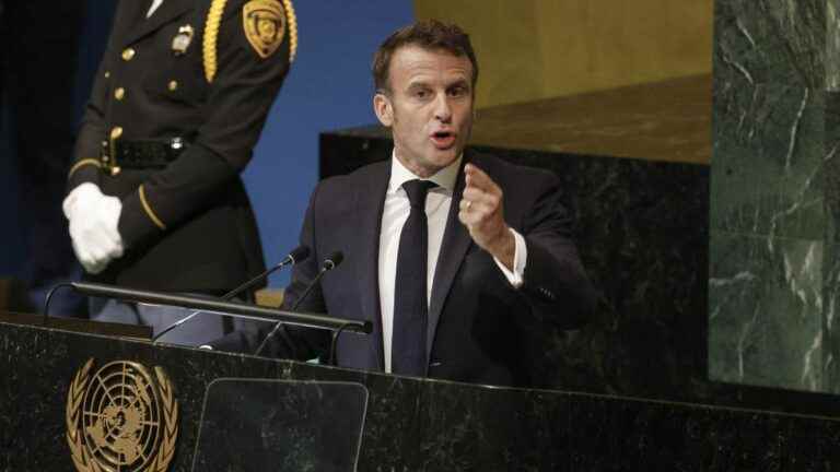 at the UN, Emmanuel Macron denounces a “return to the age of imperialism”