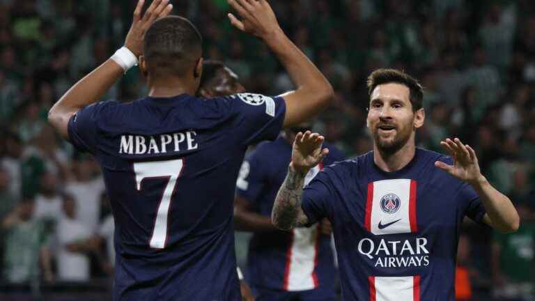 disappointing, PSG are still doing well thanks to Messi, Mbappé and Neymar against Maccabi Haifa