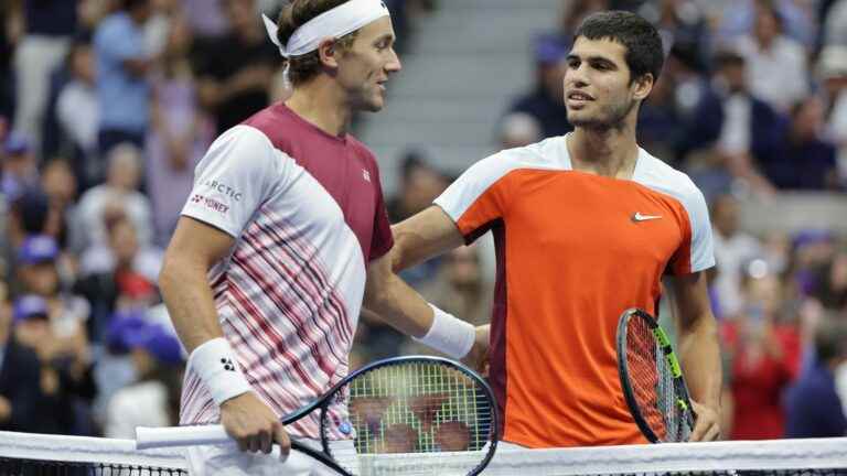 first advantage for Carlos Alcaraz against Casper Ruud… Follow the Flushing Meadows final