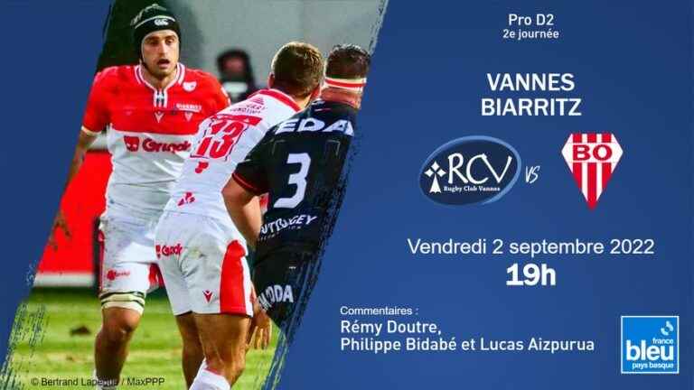 first trip for Biarritz to Vannes, follow the match on France Bleu Pays Basque