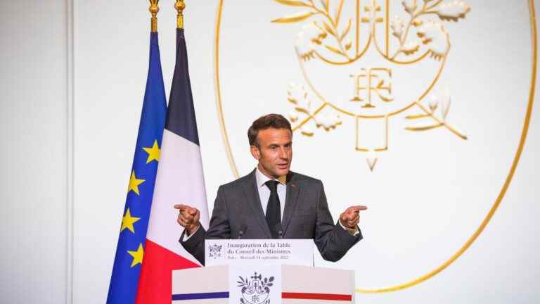 how Emmanuel Macron divides his majority between the desire for “acceleration” and fear of a “forceful passage”