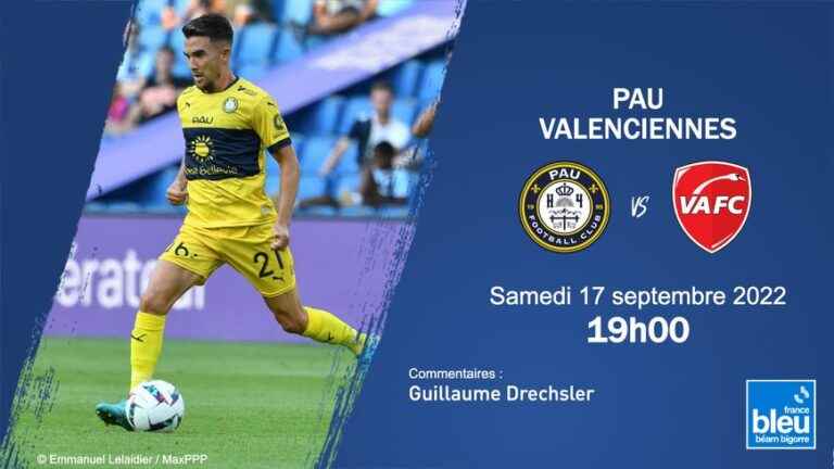 live the Pau FC match against Valenciennes in full