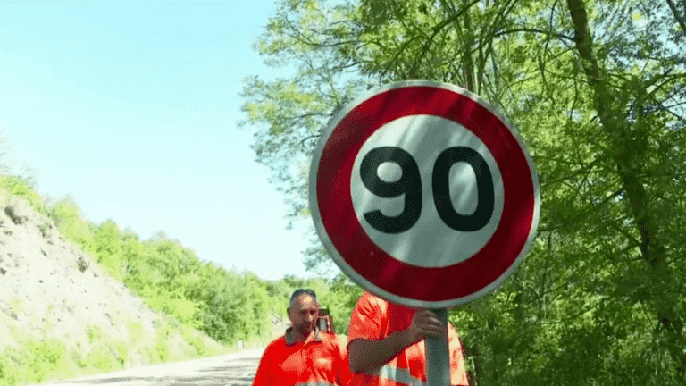 return to 90 km/h on departmental roads