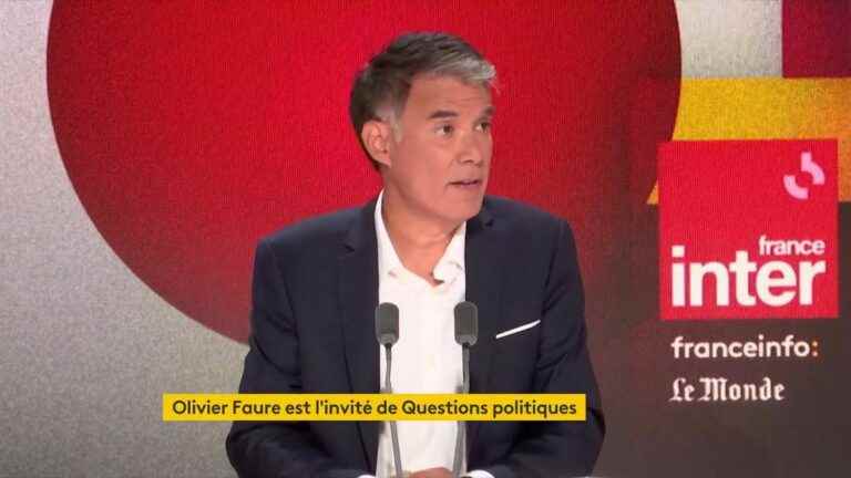 socialist Olivier Faure castigates “people who seek to create tension”