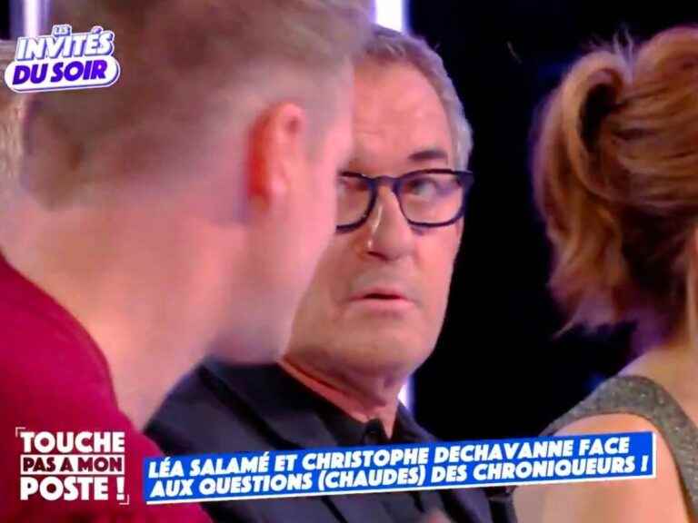 tackled by Matthieu Delormeau, Christophe Dechavanne reframes him live in “TPMP”