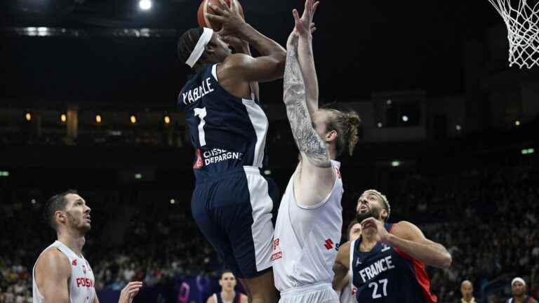 the Blues are only a few minutes away from victory… Follow the semi-final of Eurobasket 2022