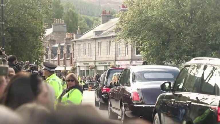 the Scots farewell to the Queen