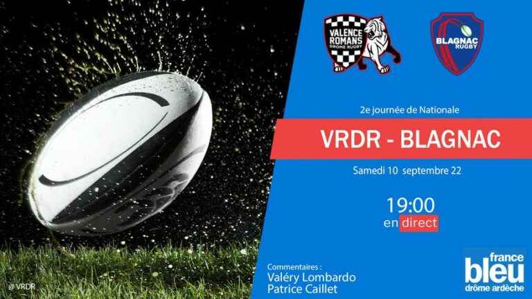 the VRDR receives Blagnac for the 2nd day of National