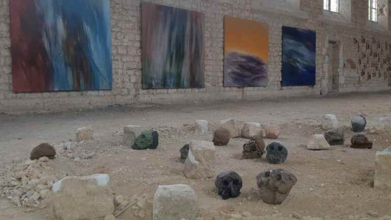 the chapel of the Hôtel Dieu exceptionally open for the duration of an exhibition