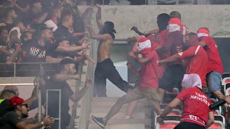 the prosecution opens an investigation after the clashes between supporters during the Nice-Cologne match