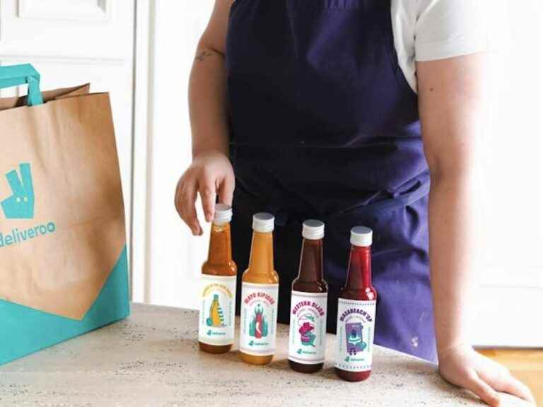 the super homemade sauces with Alexia Duchêne, semi-finalist of season 10 of Top Chef and Deliveroo!