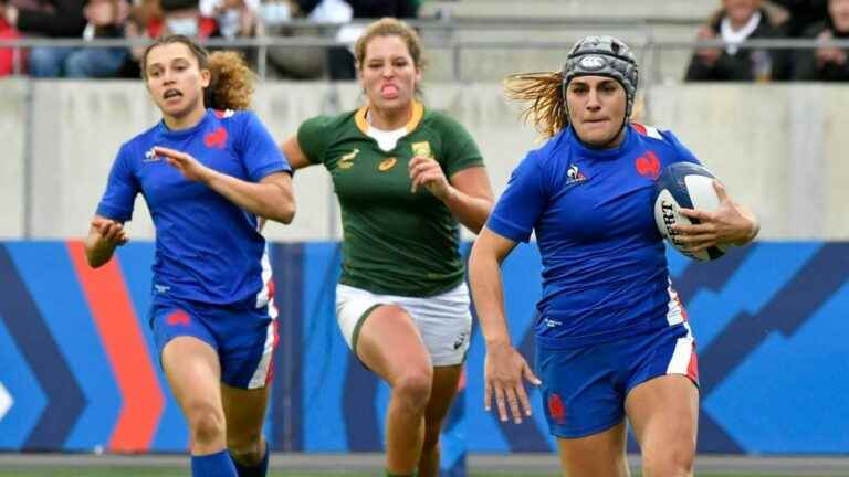 the women’s XV of France flies to New Zealand