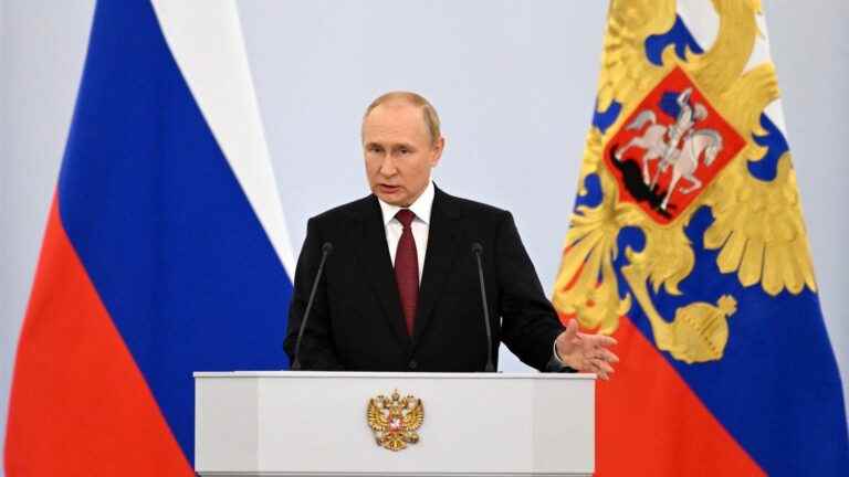 what to remember from Vladimir Putin’s speech after the annexation referendums in four regions