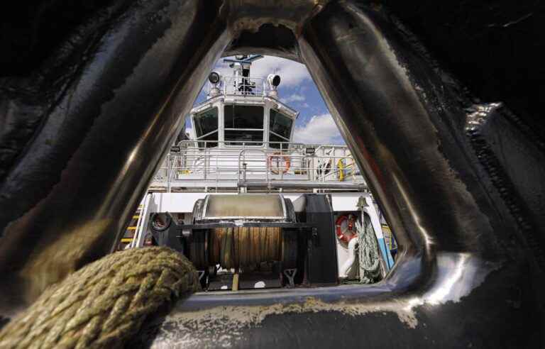 [​Série Cap sur le fleuve] In pictures |  Tugboats in the eye of Francis Vachon