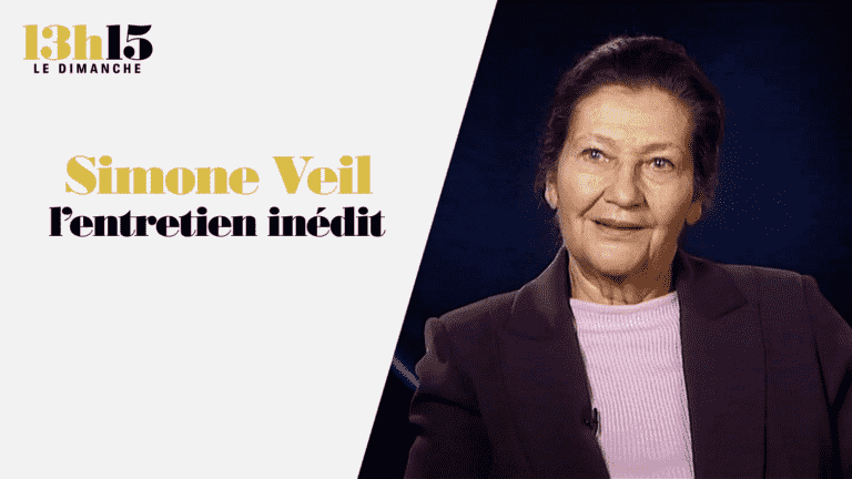 “1:15 p.m. on Sunday”.  Simone Veil, the unpublished interview