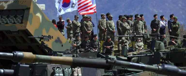 South Korea and US fire four missiles after North Korean launch