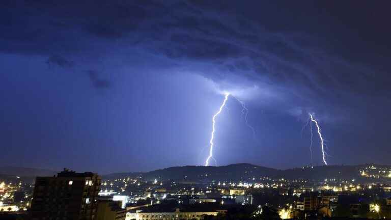 18 departments of the East and the Massif Central placed in orange vigilance to storms