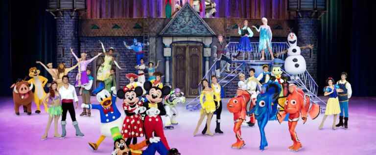 A Quebecer with Disney on Ice