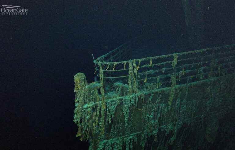 A mysterious mass detected in 1998 near the wreck of the Titanic is a volcanic formation hosting an ecosystem rich in biodiversity.