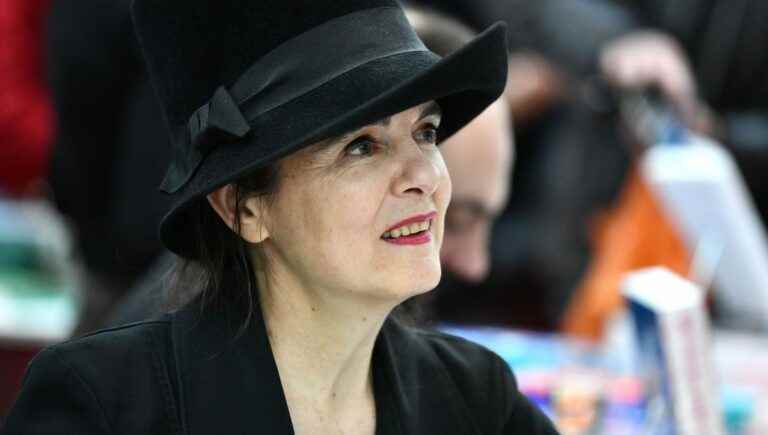 Amélie Nothomb, signing on Wednesday October 12 in Saint-Étienne