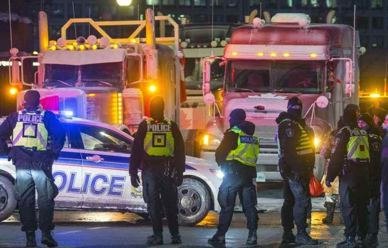 An “insurrection” within the Ottawa police during the Freedom Convoy