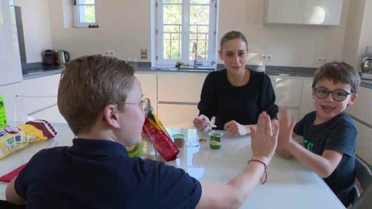 At just 12 years old, a child takes care of his autistic little brother