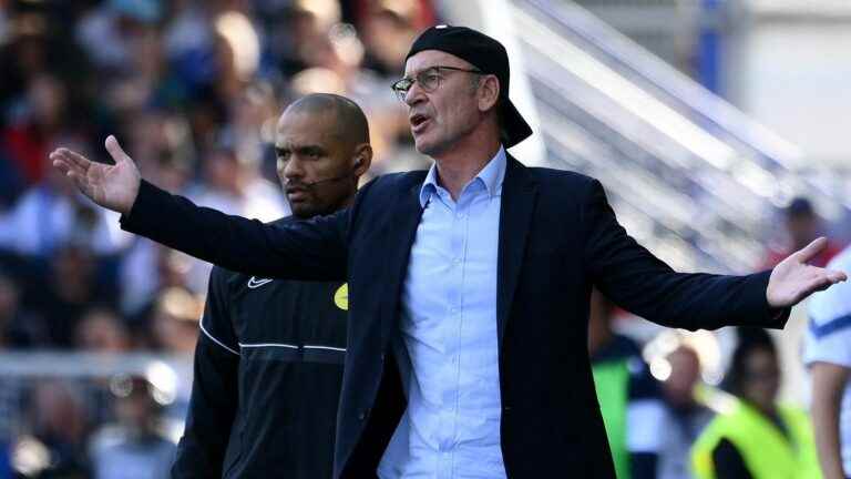 Auxerre coach sacked after middle fingers during match