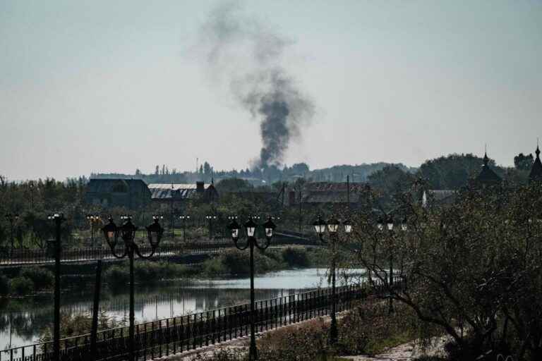 Bakhmout, where Russian soldiers are still advancing